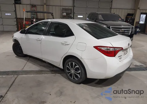 2015 Toyota Corolla Le z USA, uszkodzony, nr VIN 2T1BURHE9FC444445